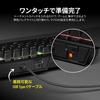 CORSAIR K70 RGB TKL CHAMPION OPX Gaming Keyboard with proprietary OPX Japanese Japanese Corsair's switches, layout, tenkeyless, layout, CH-911901A-JP