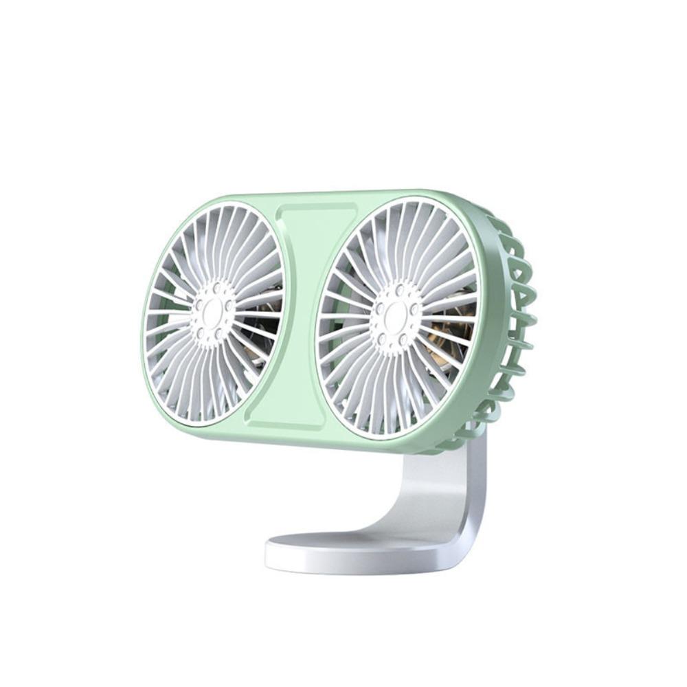 360° Rotating Mini Fan Low Noise Auto Electric Fan Mute Auto Ventilation Fan  Dashboard