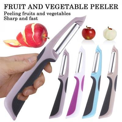Upgrade Your Kitchen with This Multifunctional Stainless Steel Vegetable & Fruit Peeler!