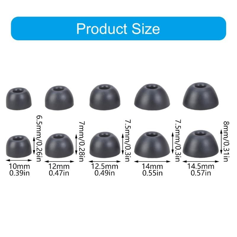 Silicone Ear Tip Wireless Earbuds Case For Pro2 Earphones Eartip AntiSlip Avoid Falling Offs