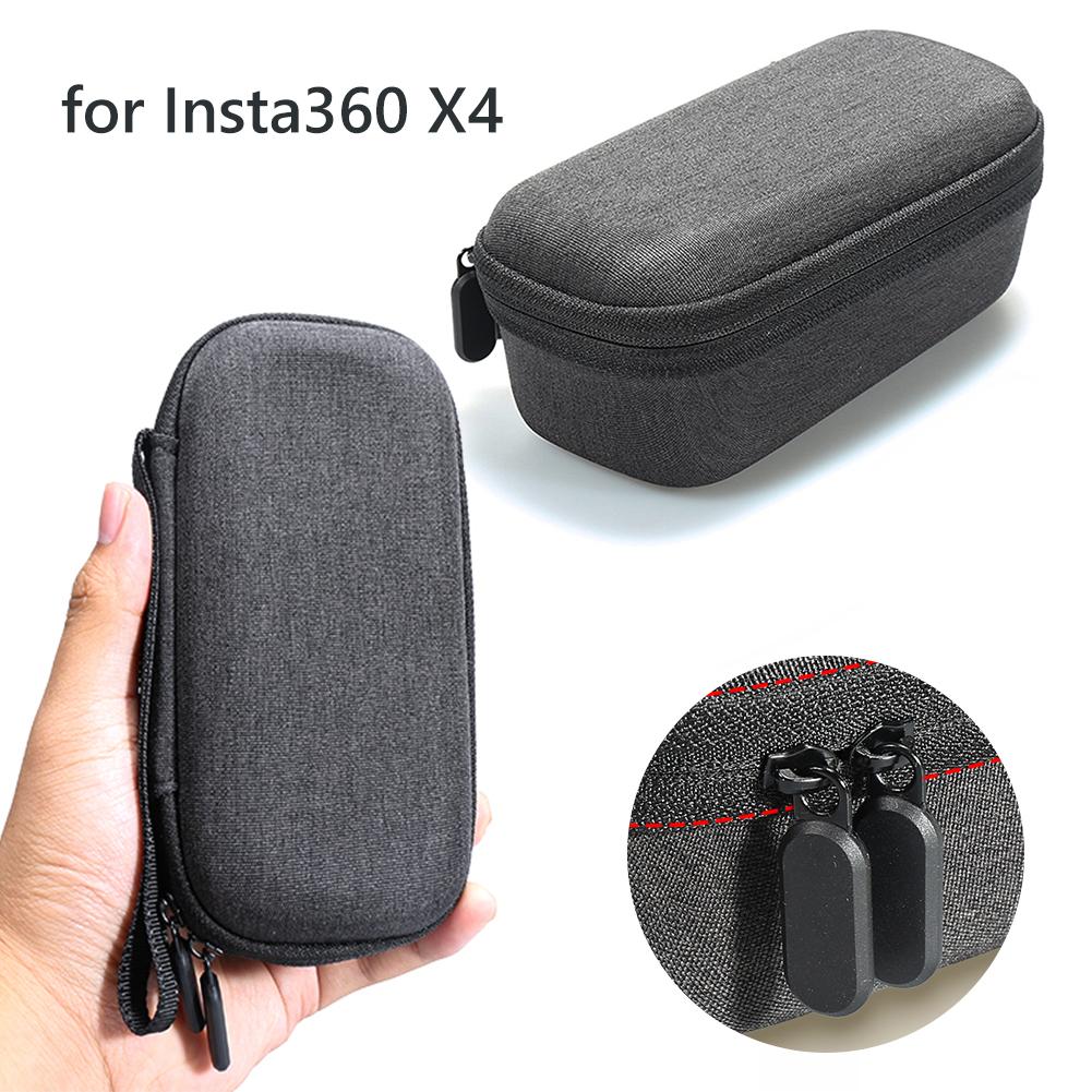 Mini-Aufbewahrungstasche für Insta360 X4 Tragbare Kratzfeste Schutz-Reiseaufbewahrungstasche für Insta 360 X4 Action-Kamera-Zubehör