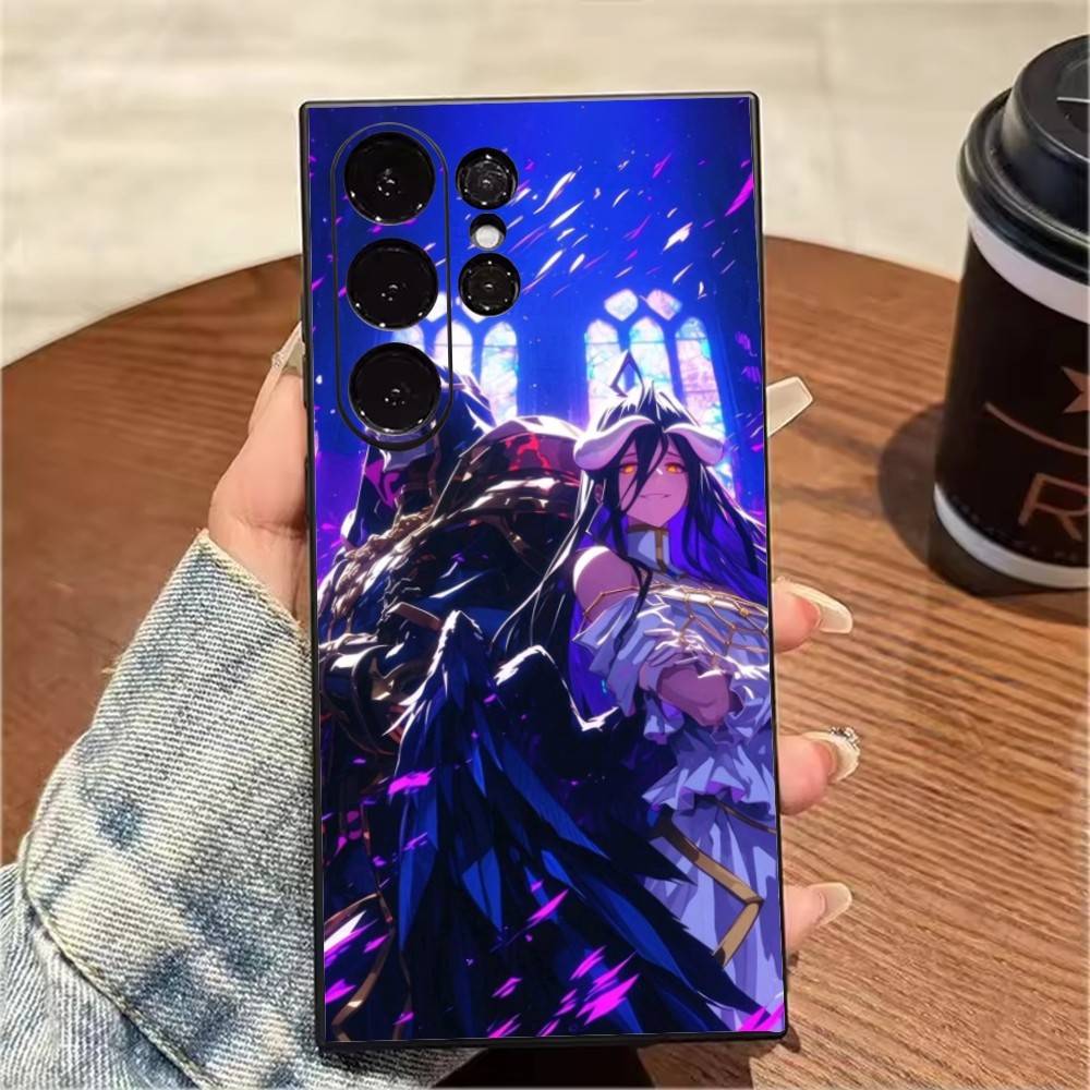 A-ALBEDO From Overlord-S Phone Case For Samsung S25,S24,S21,S22,S23,S20,Ultra,S26,Plus,Fe,Note,5G Black Cover