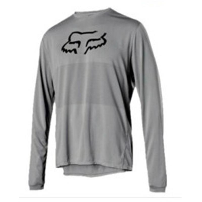 Vielseitiges Langarm-Radtrikot - Stilvoll & Atmungsaktiv für Cross-Country-Offroad, Europäische & Amerikanische Größen