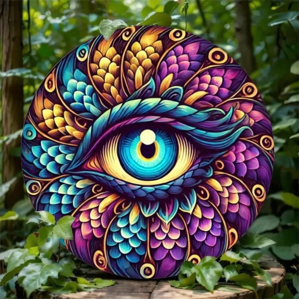 Металлический знак-панно Дракон Ретро Винтажный Декор для Кафе Бара Тренажерного Зала Табличка 20x20