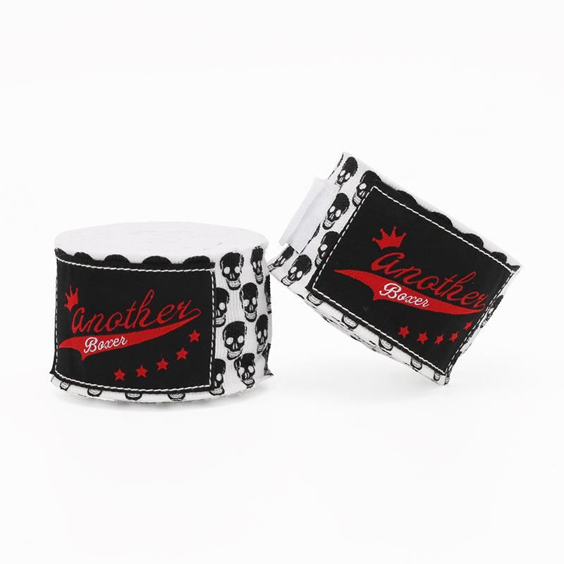 5m Elastic Boxing Hand Wraps - Training & Competition Model, Printed Fighting Bandages