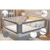 1pcs 2.0M Bed Safety Rail No-drill Baby Guardrail Anti Fall Bed Barrier Bed Safety Fence Suitable for Twin Queen King Beds