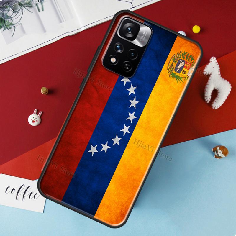Venezuela Flag Coat Of Arms For Xiaomi Redmi Note 10 Pro Case Cover For Redmi Note 11 Pro 8 9 9S 10S 9A 9T 9C Coque