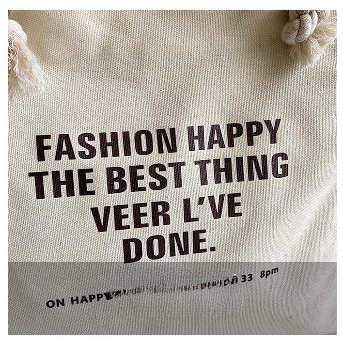 Новая простая холщовая женская сумка большой вместимости — фото 9