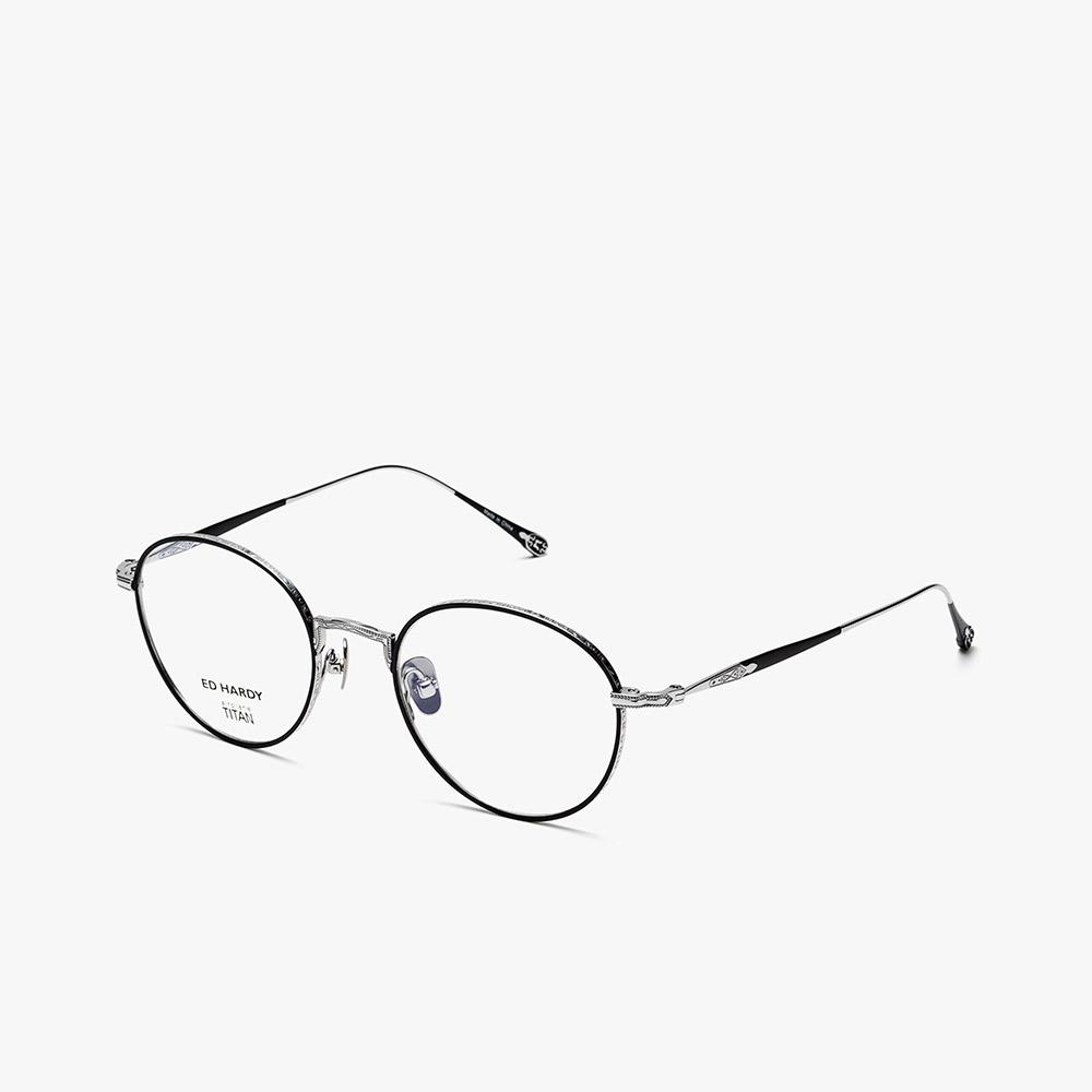 Edeuhadiaiweeo Eyeglass Frames (Ed5027 Silver 49)