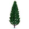 22 piece Train Landscape 6.3 Cm Green Architecture Trees