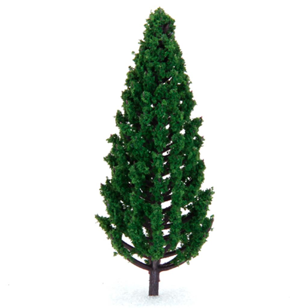 22 piece Train Landscape 6.3 Cm Green Architecture Trees