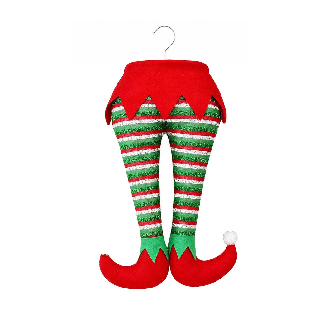 Christmas Ornament, Large 3D Feet Hanging Decoration for Christmas Tree, Pendant Accessory