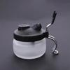 Metal Handle Airbrush Cleaning Jar with Cover Airbrush Cleaning Kit  Clean Brush Tool