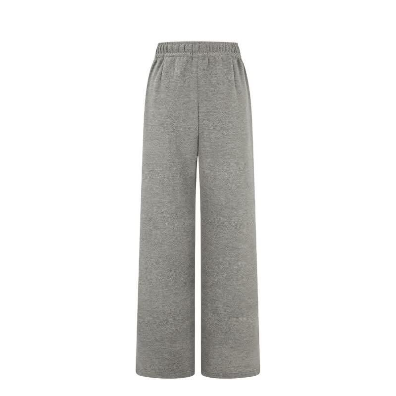 FivePlus Women's Wool-Silk Blend Straight-Leg Casual Pants