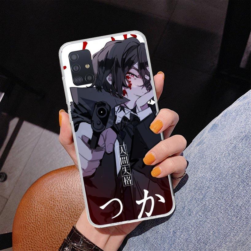 Bungo Stray Dogs Dazai Phone Case For Samsung Galaxy A52 A32 A22 A12 A51 A31 A50S A30S A20S A10S Note 20 Ultra 10 Plus S10 A72 A