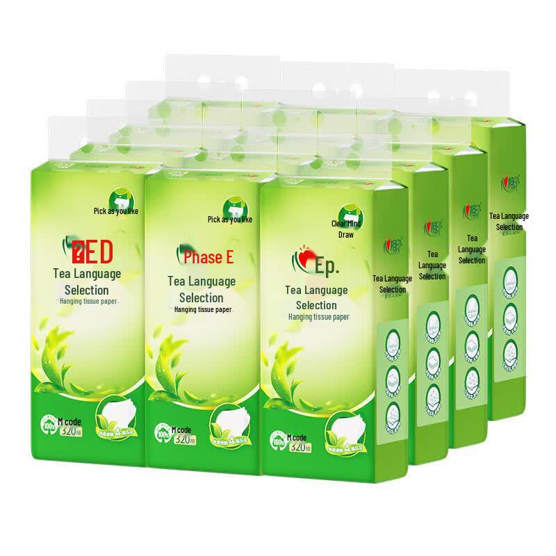 Hengan 4-Ply Hanging Facial Tissues