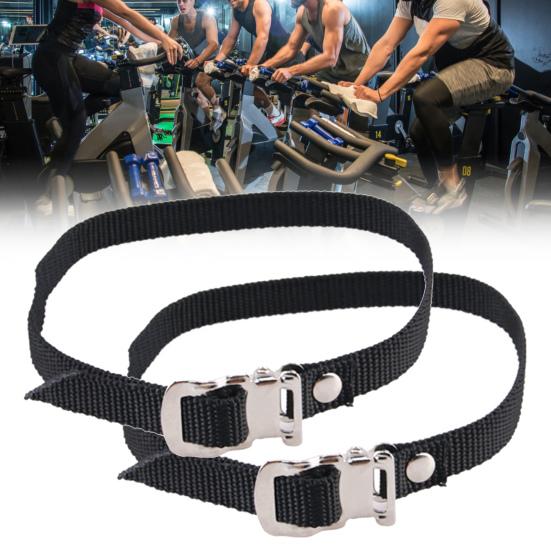 2Pcs Bicycle Pedal Band Convenient Wear-resistant Long Service Life Stable Cycling Pedal Cord