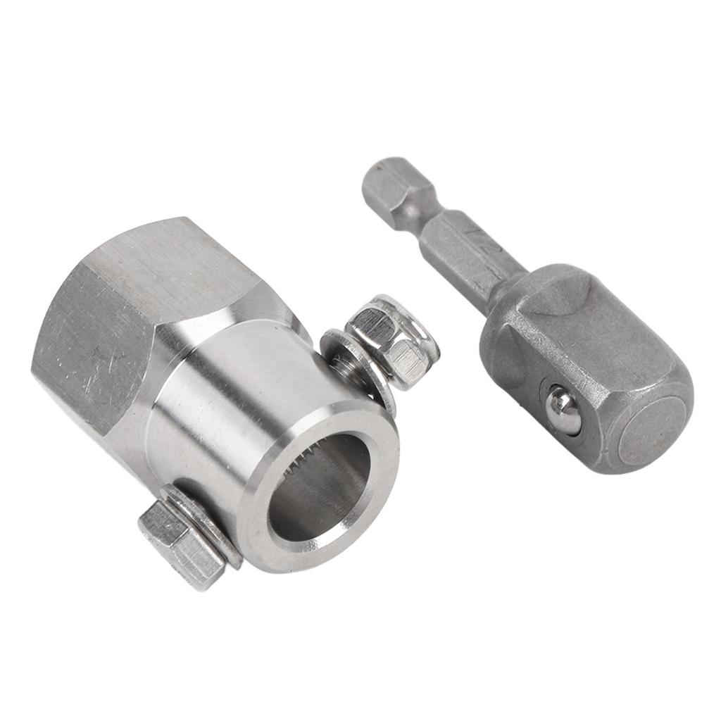 Top Wind Anhängerstützrad Kurbelgriff Akku-Bohrmaschinenadapter mit 12-Zoll-Stecknussadapter Edelstahl