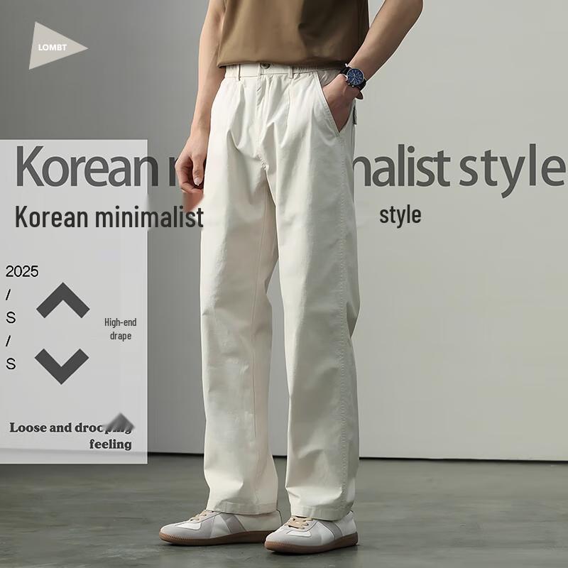 

LOMBT Men s XK39 Straight-Leg Casual Trousers L