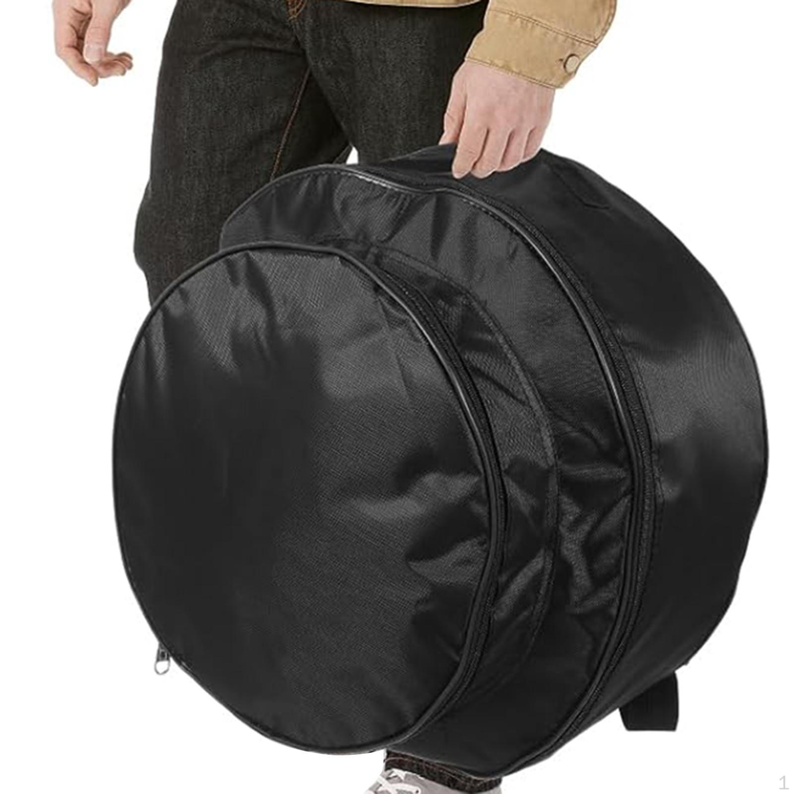 

Snare Drum Bag Case Portable with Outer Pocket Protection Dustproof Instrument Carry
