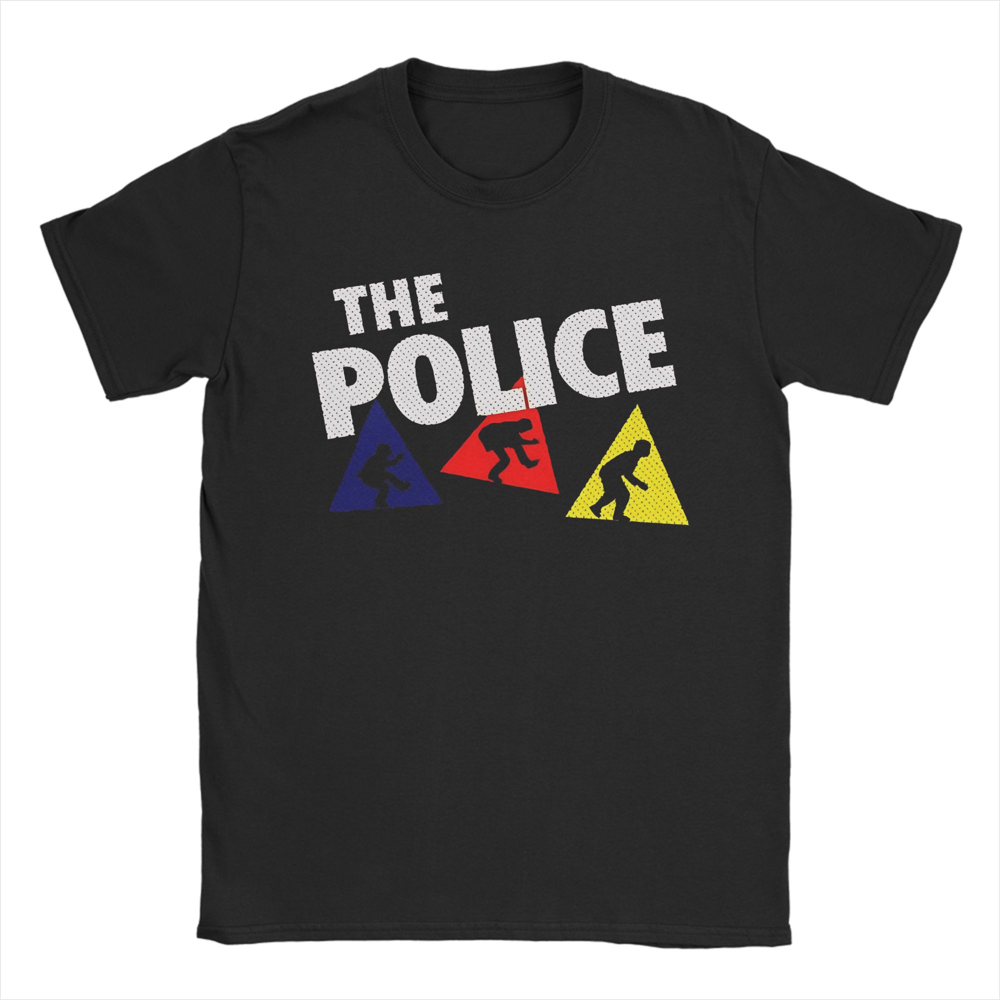 

Graphic Printing The Polices rock band T Shirt for Men Women Pure Cotton Tee Shirt Short Sleeve Clothing 4XL