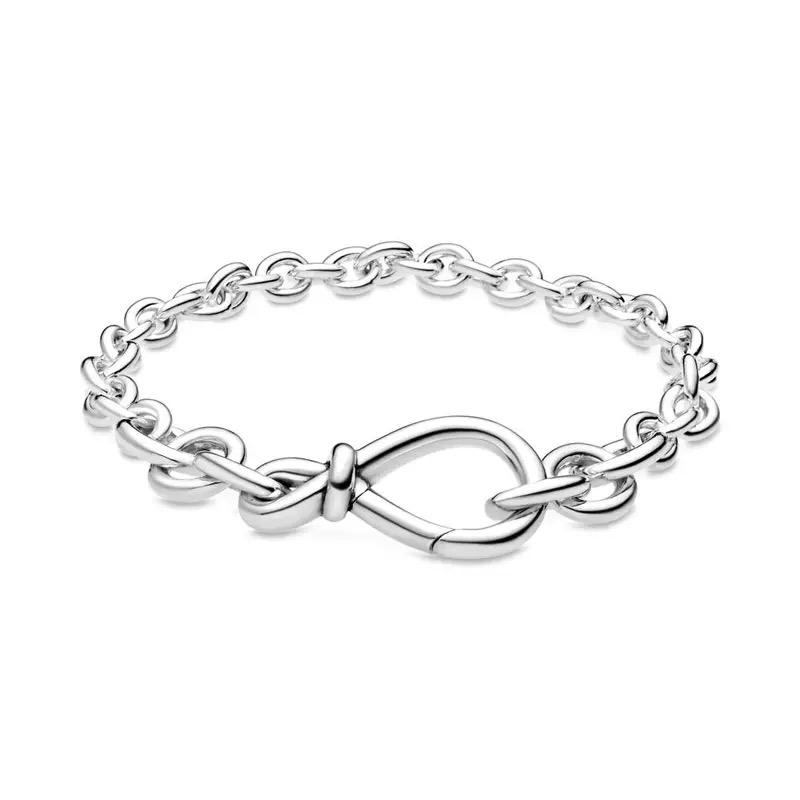 Rope Bracelet Round Bead Adjustable Bracelet s925 Pure Silver Classic Snake Bone Chain DIY Accessories Women's Jewelry Gift