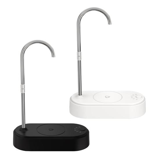 Smart Desktop Water Bottle Pump Automatic Water Dispenser 360-Degree Rotatable Rechargeable Electric Water Gallon Bottle Pump