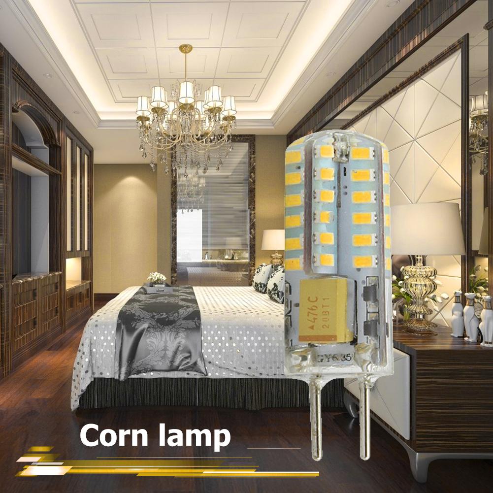 Light Beam Angle Chandelier Light Replace Halogen 3W G4 LED Halogen Lamps GY6.35 Lamp Beads Corn Lights Replace Bulbs