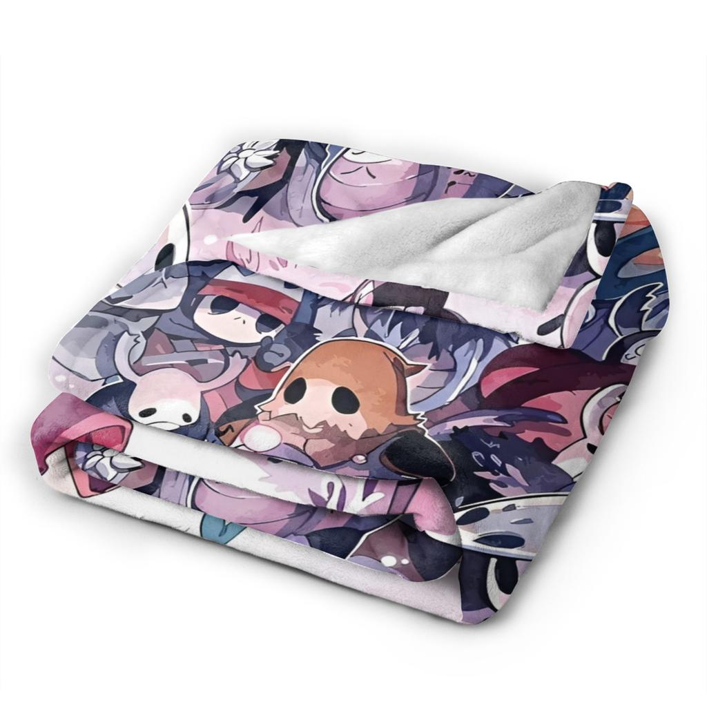Hollow Knight Funny Games Merch Blanket Super Soft Coral Fleece Plush Throw Blanket Cozy Plush Thin Quilt