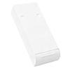 Under Desk Drawer Organizer Concealed Large Capacity Adhesive Under Desk Drawer for Home Office White