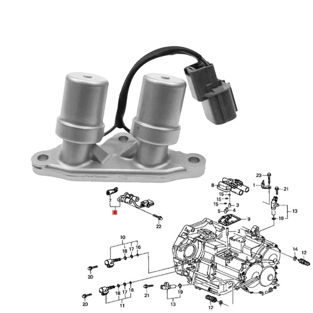 Automatic Gearboxes Solenoid Valves Quick Response for CL 1996-2002 28200P0Z003 28200-P0Z-003 Smooth Driving Experience