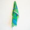 URNAVY Memory of Ocean Scarf Green