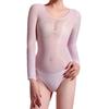 Unisex Lustrous Shiny Polyamide Catsuit Swimwear Penis Sheath Close Open Gusset Style Jumpsuit Hosiery Steamy Enticing Body Teddies Leotard Festive