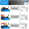 Telescopic Rod for Pets In Blue Color with a Length of 3 Meters