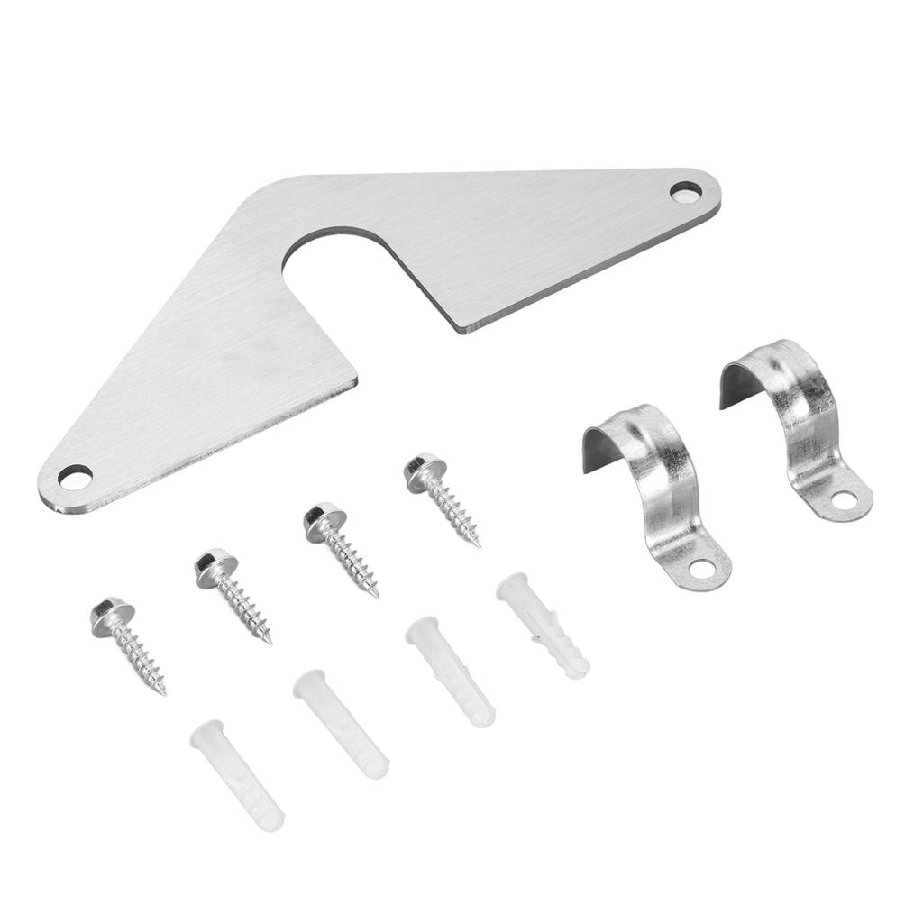 Hose Bib Spigot Mounting Plate Aluminum Triangle Faucet Mounting Plate for Indoor Outdoor New Old