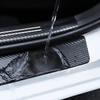Car Stickers For Alfa Romeo Carbon leather fiber protective stickers for car door sills For Alfa Romeo 4C 159 Spider Giulia Giul