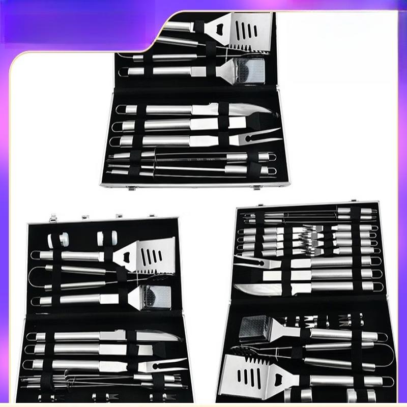 

OLOEY 18-Piece Aluminum BBQ Tool Set One Size