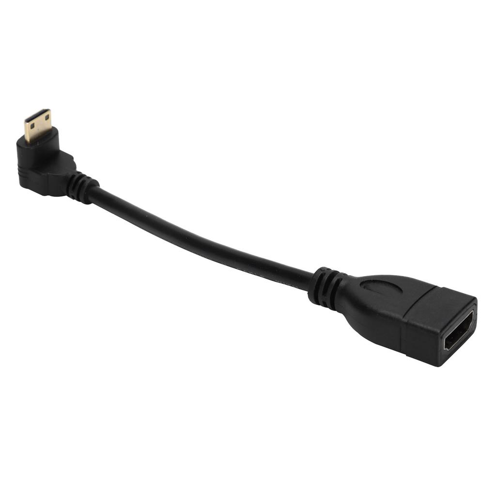 15cm HD Multimedia Interface C Male to HD Multimedia Interface A Female Cable Portable Connecting Wire