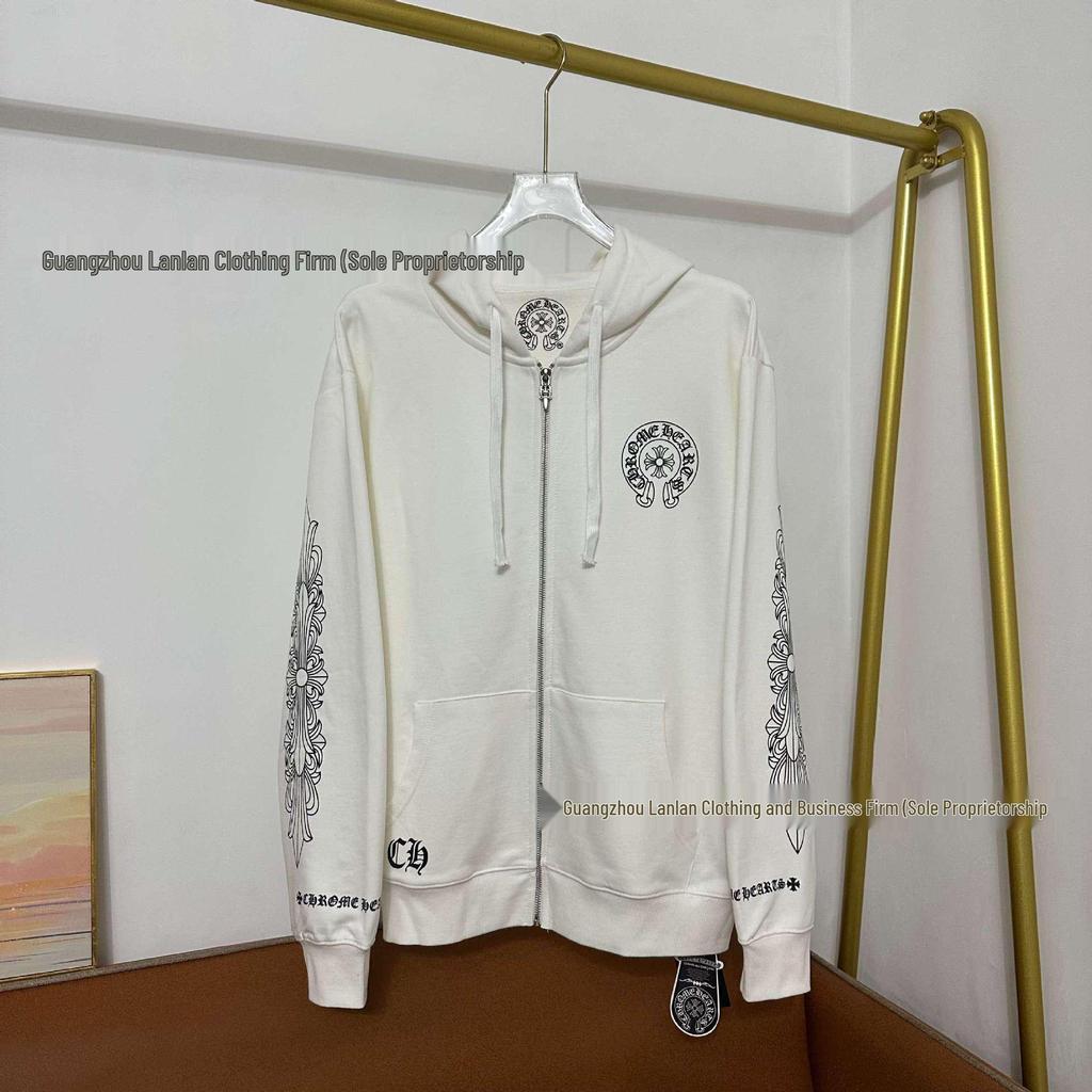 Europäischer Trend CH25 Kapuzenpullover mit Reißverschluss: Einfacher Klassiker für Herbst/Winter