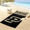 Purdue Boilermakers Print Beach Towel, Large Soft Quick Dry Towel for Beach Camping Swimming