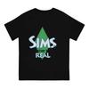 THE SIMS Video Game Logo Rertro Graphic Unisex Tee S-5XL