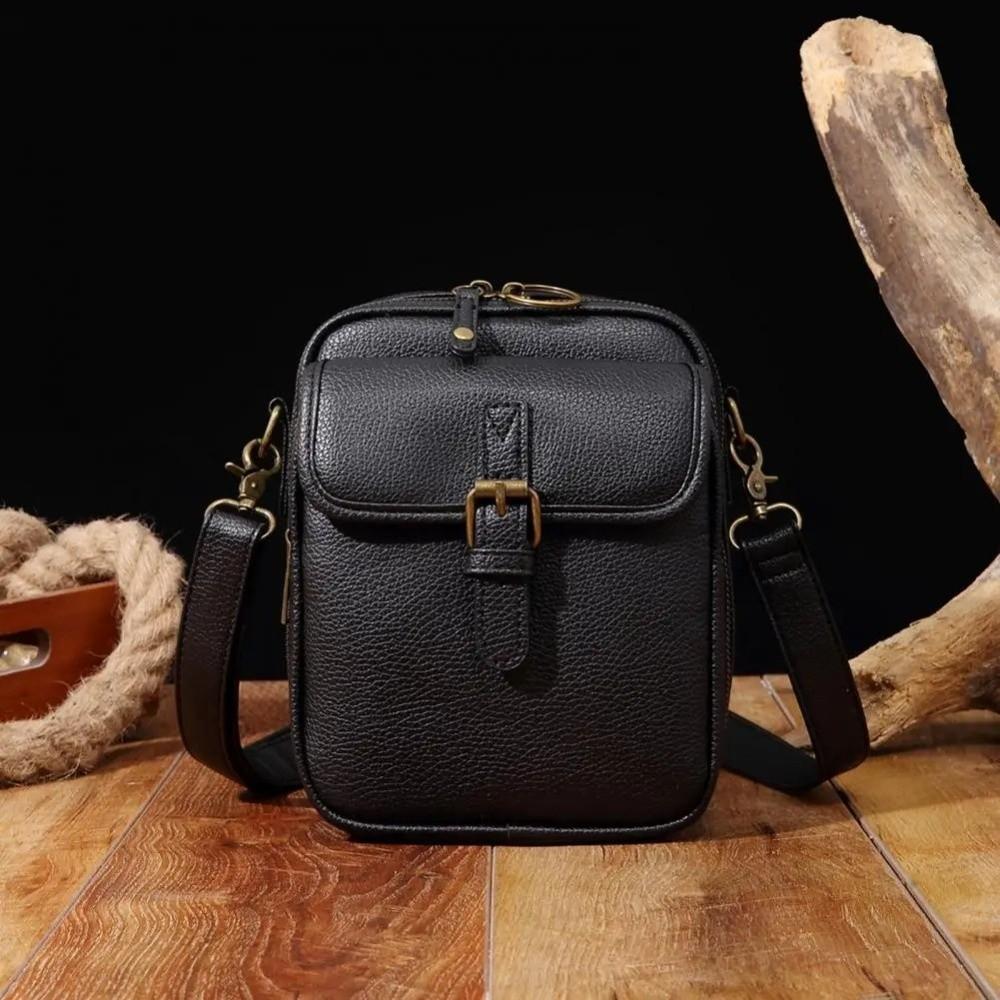 With Adjustable Removable Strap Crossbody Leather  Bag Large Capacity Phone Handbag  Gifts