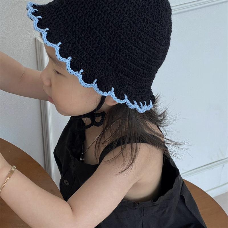 

Новая вязаная крючком шапка-берет ручной работы в уличном стиле для взрослых Children 48-54cm