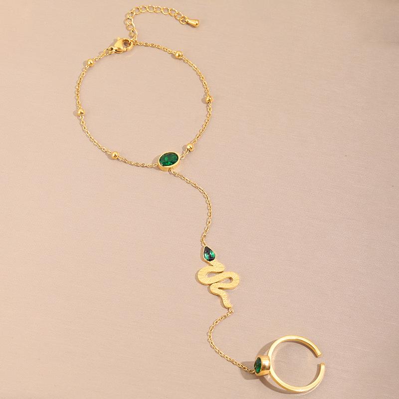 Popular bracelet, titanium steel does not fade, love zircon bracelet, high-end female light luxury niche bracelet, bracelet.