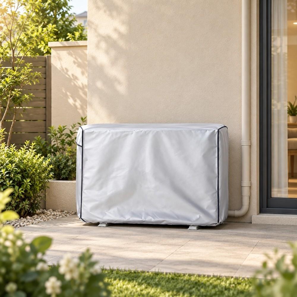 96 40 70cm Outdoor AC Cover Silver Color AC Unit Cover Conditioner Protector  Protection Cover