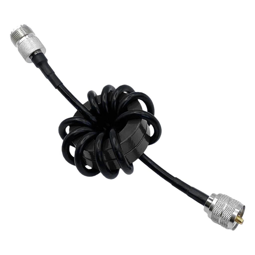 1.8-30MHz 200W Shortwave Choke Coil Magnetic Ring Anti-interference For HF Shortwave Radio To Suppress Common Mode Current Parts