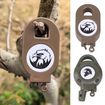 Keychain with Wear-Resistant Cable High-Strength Spring Retractable Hand Strap Key Organizer Retractable Key Chain