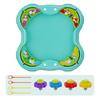 1 Set Multi-Player Battle Children Table Interactive Kit Gyro Big Battle Pull Combat Plate Gyro Play Puzzle Game Toys