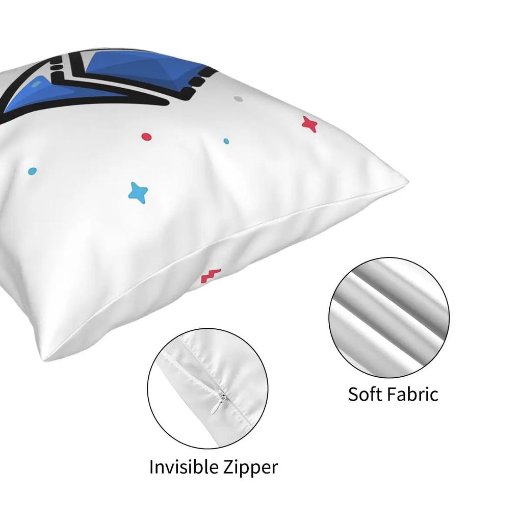 Cute Ethereum Throw Pillow Cover Polyester Cushions for Sofa Bitcoin Crypto Cryptocurrency Btc Blockchain  Cushion Covers