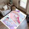 Dance Party Stars Area Rug Perfect for Playrooms Bedrooms Outdoor Decorate room Antislip Carpet Anime Office Decor Perfect Gift for Friends & Family